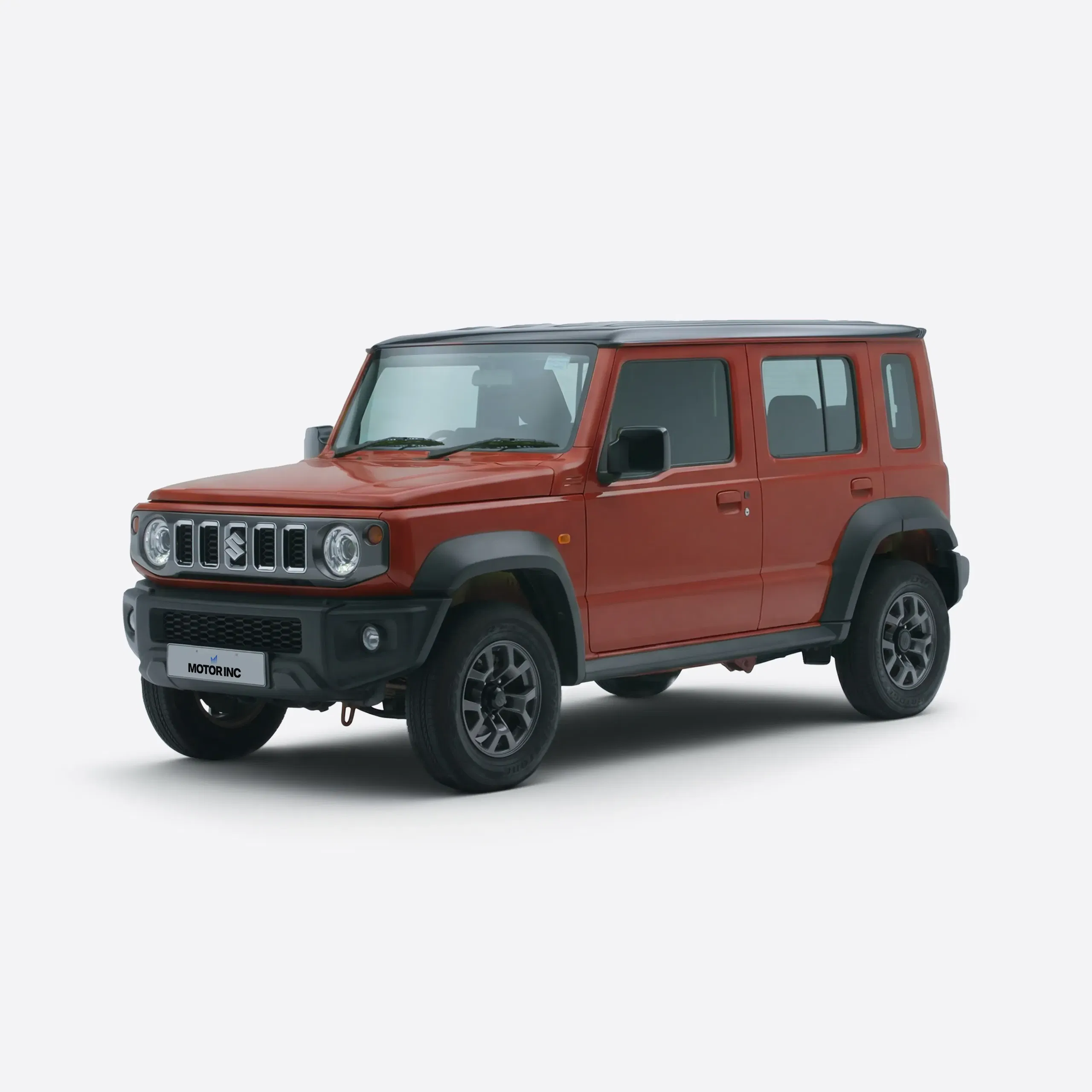 Maruti Suzuki Jimny - Sizzling Red with Bluish Black roof