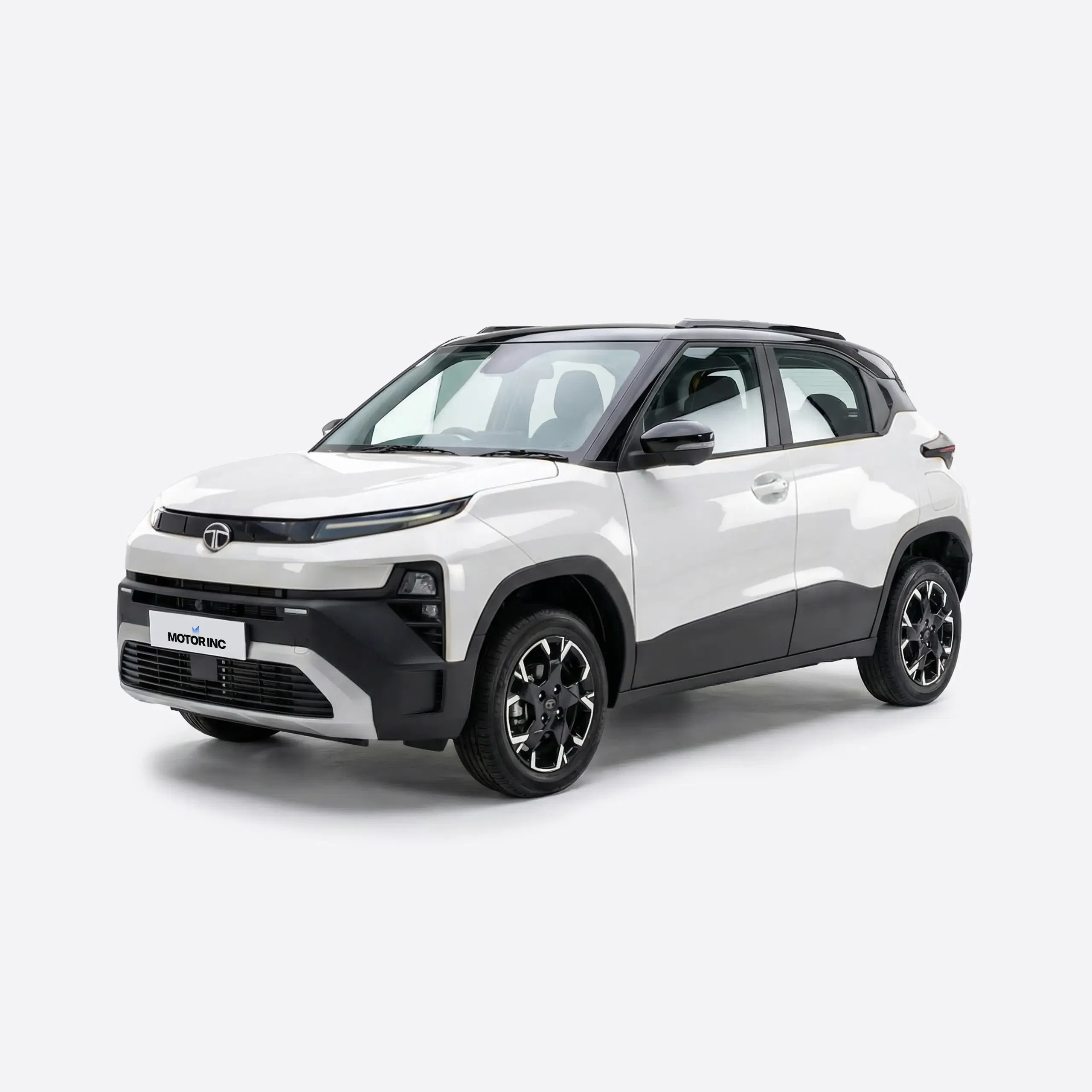 Tata Punch  - Pristine White with Dual Tone