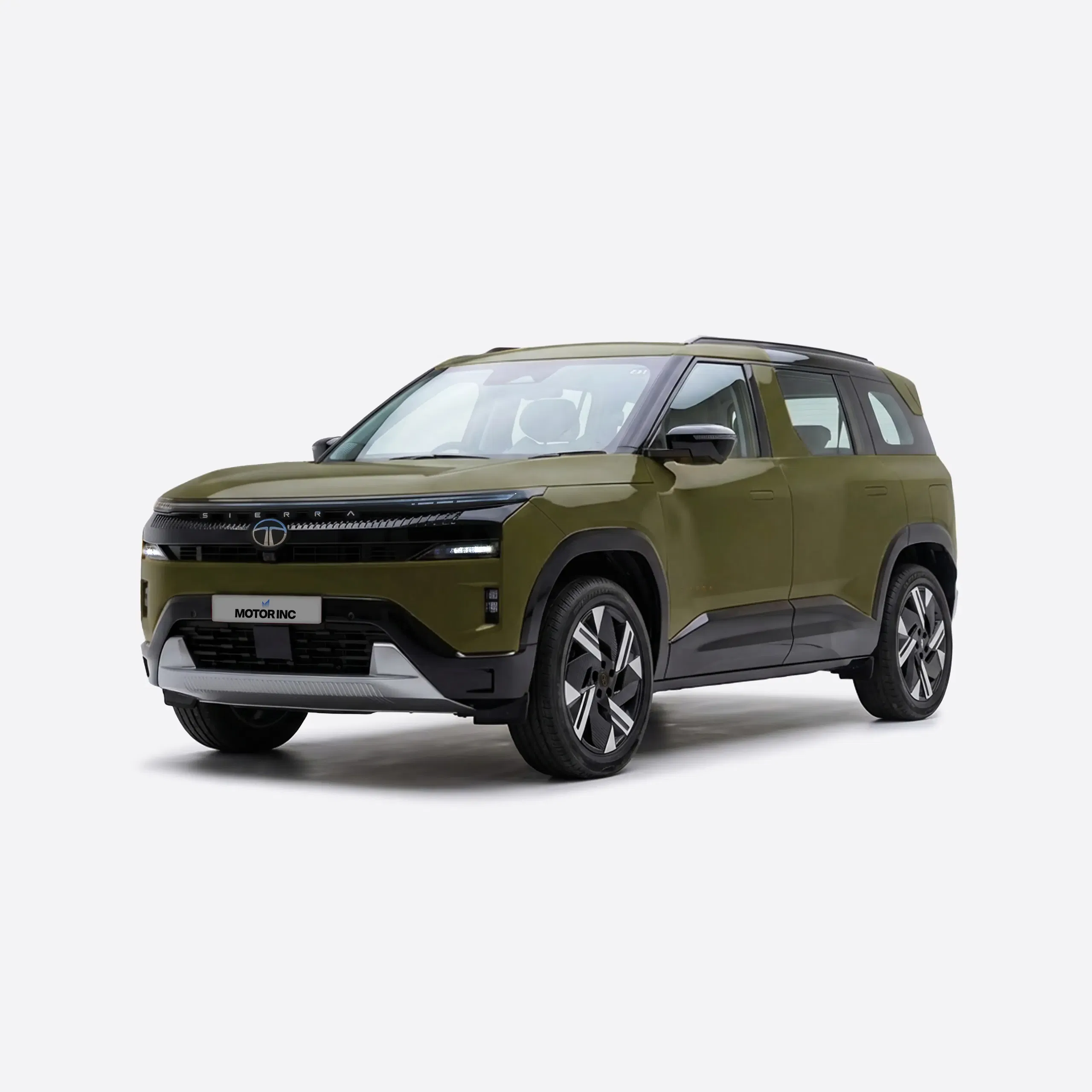 Tata Sierra - Munnar Mist with Black Roof