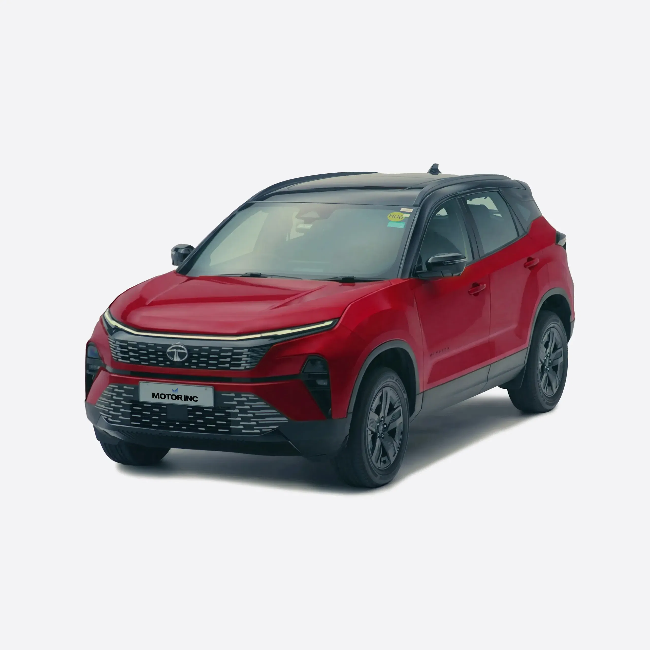Tata Harrier - Nitro Crimson with Black Roof