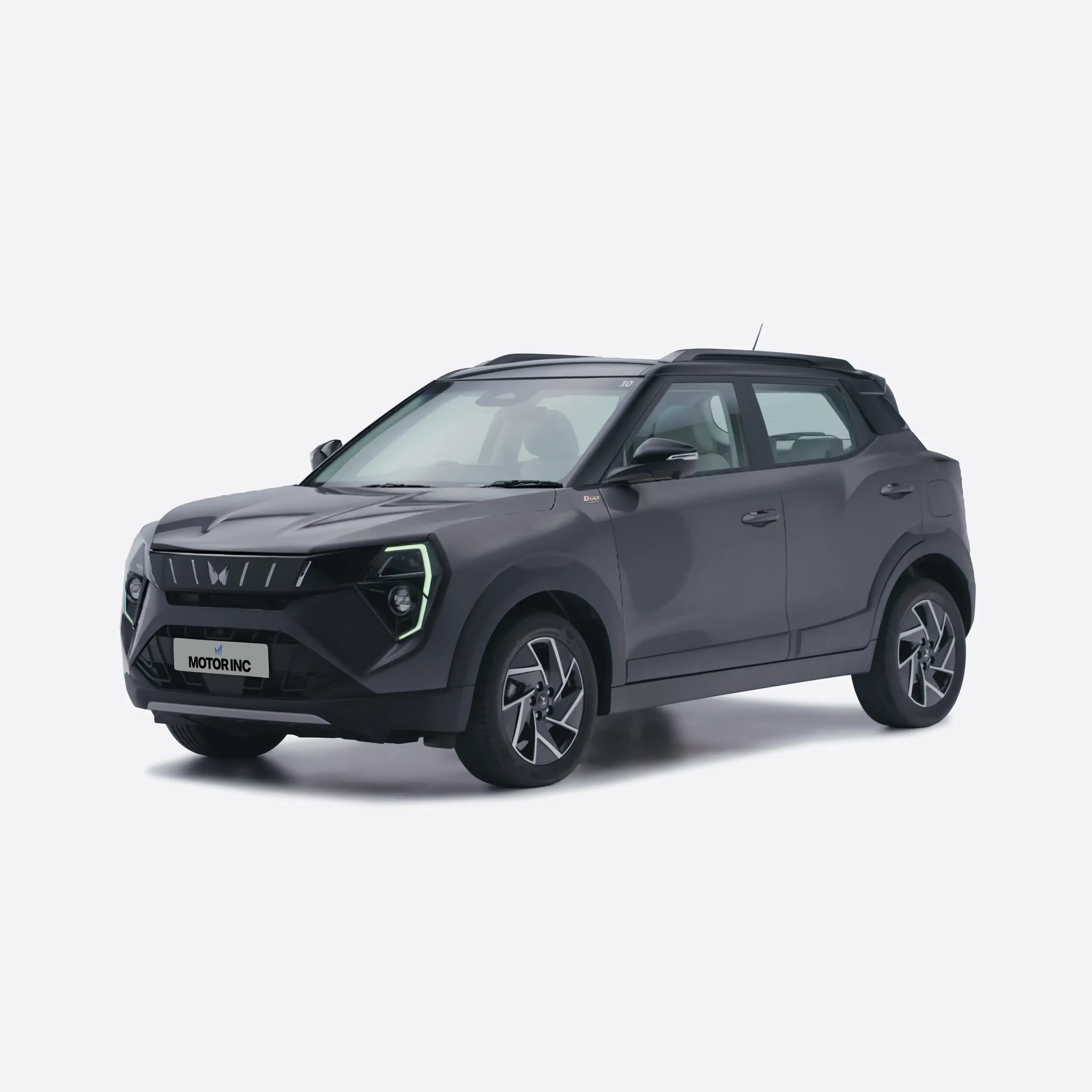 Mahindra XUV 3XO - Galaxy Grey with Stealth Black Roof