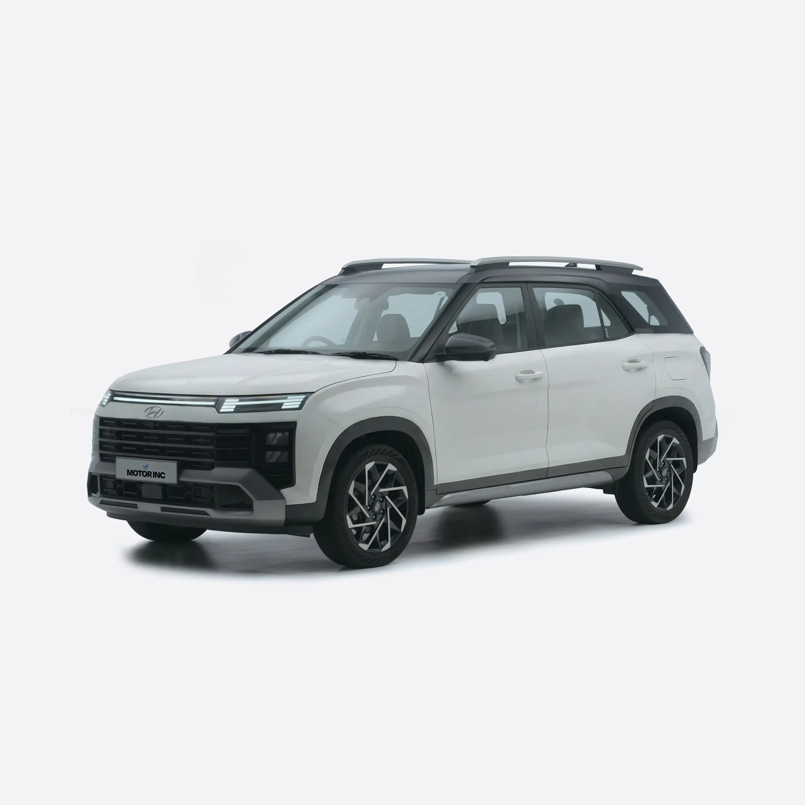 Hyundai Alcazar - Atlas White with Black roof