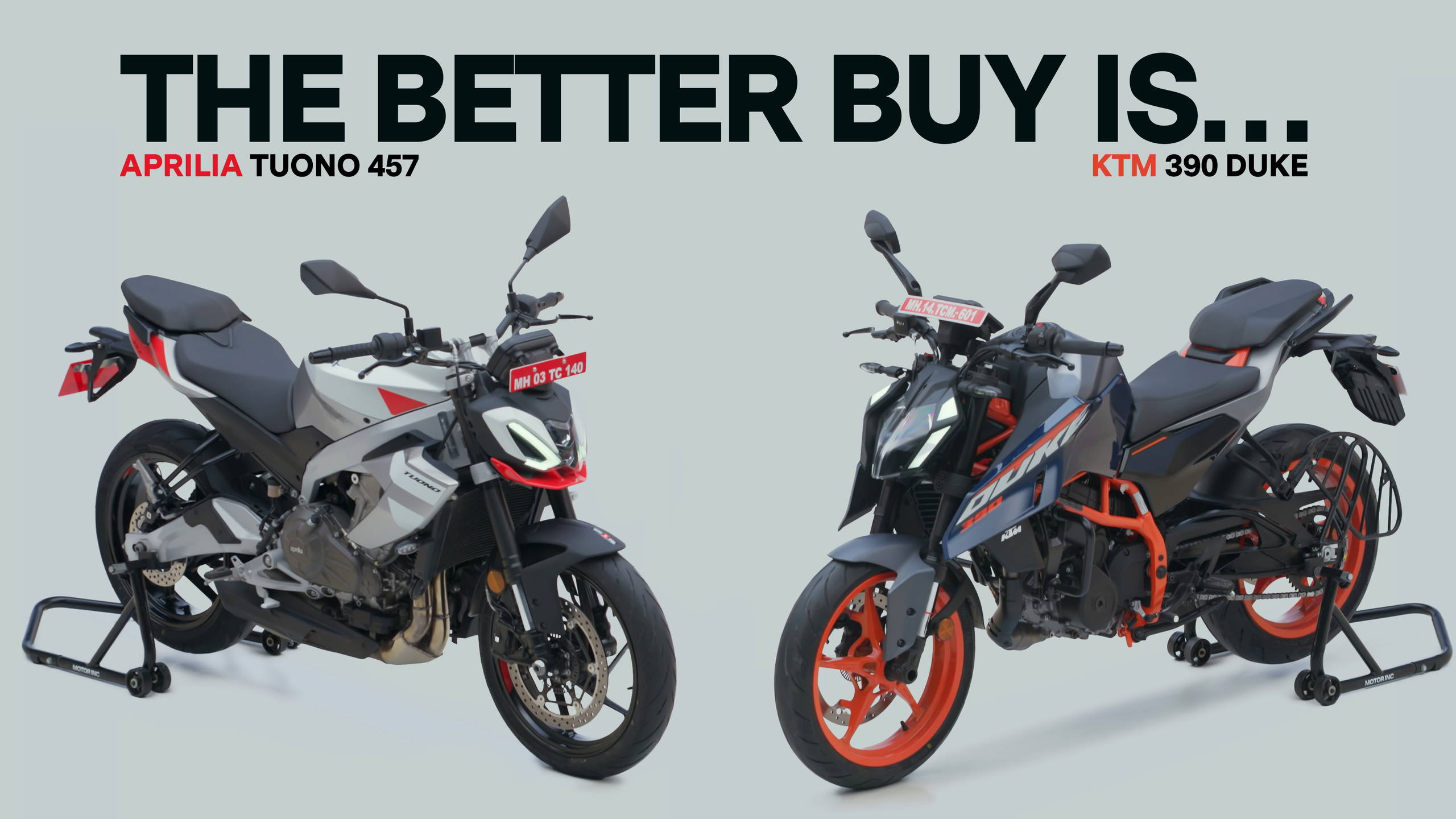 Aprilia Tuono 457 vs KTM 390 Duke: | Which one should you buy? | #Balance