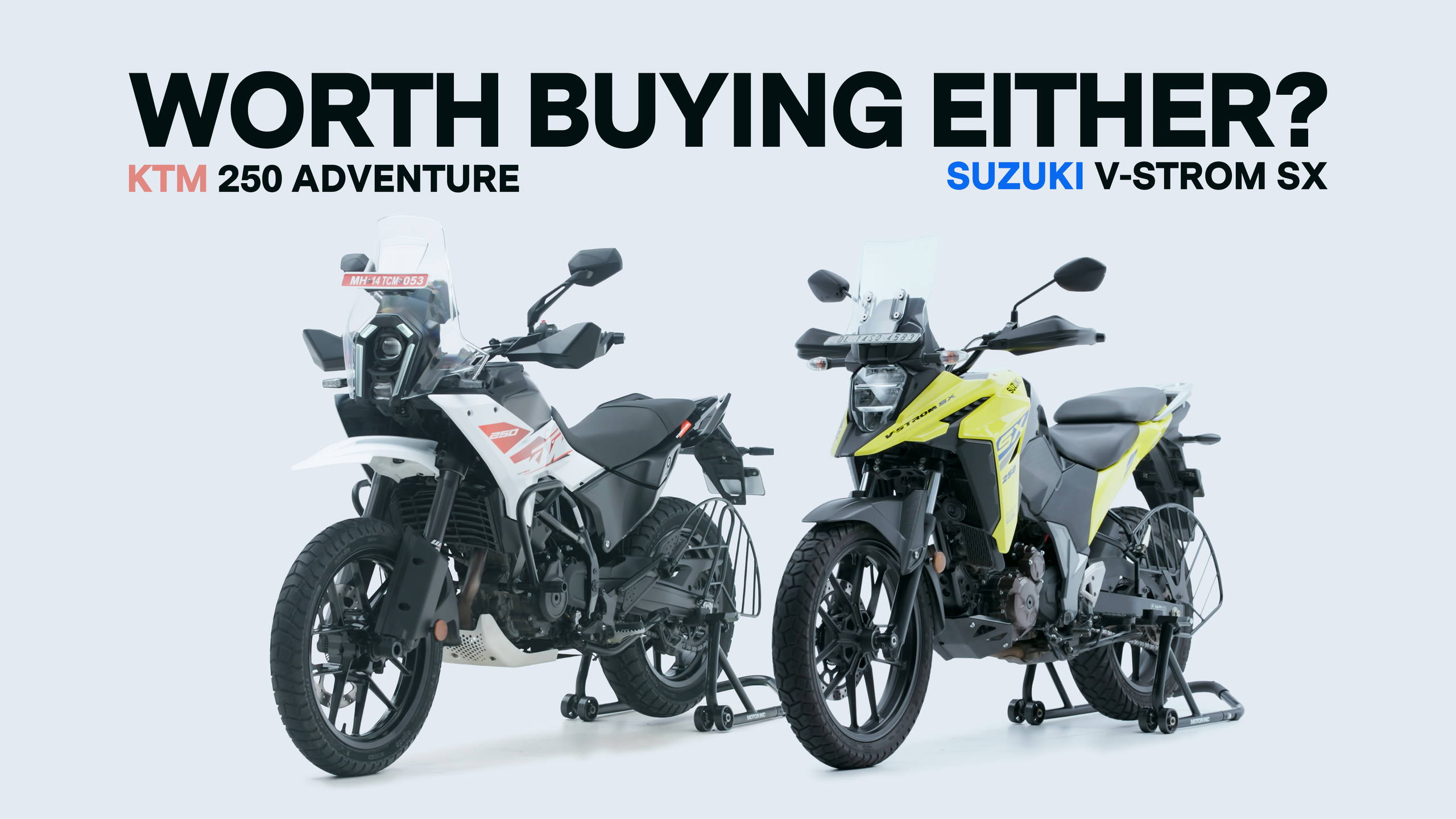 KTM 250 Adventure vs Suzuki V-Strom SX: which one should you buy? | #Balance