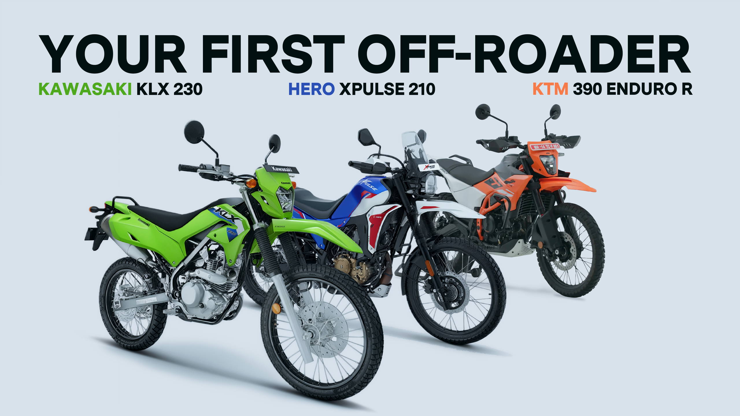KLX 230, Enduro R, Xpulse 210: Your first off-roader? | #Balance