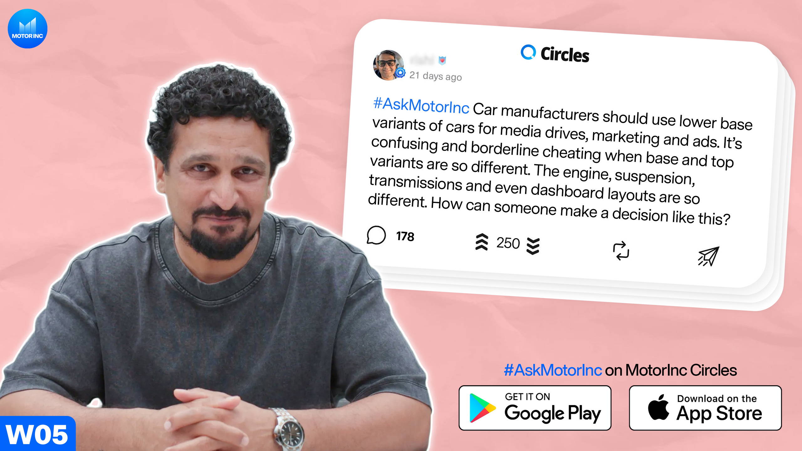 Manual vs automatic for first car, base vs top variants & more | #AskMotorInc 26W05