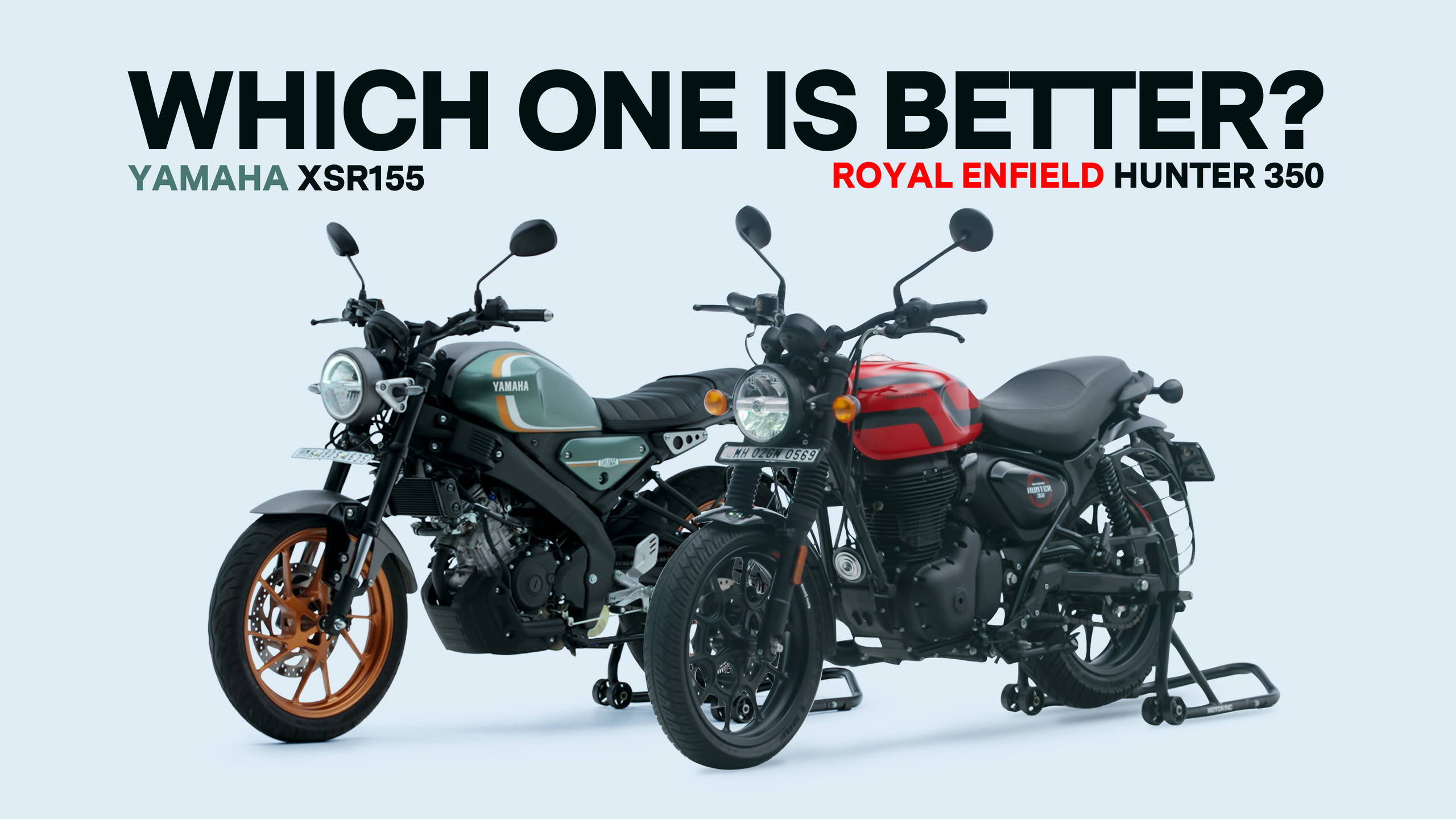 Royal Enfield Hunter 350 vs Yamaha XSR 155: Which one to buy? | #Balance