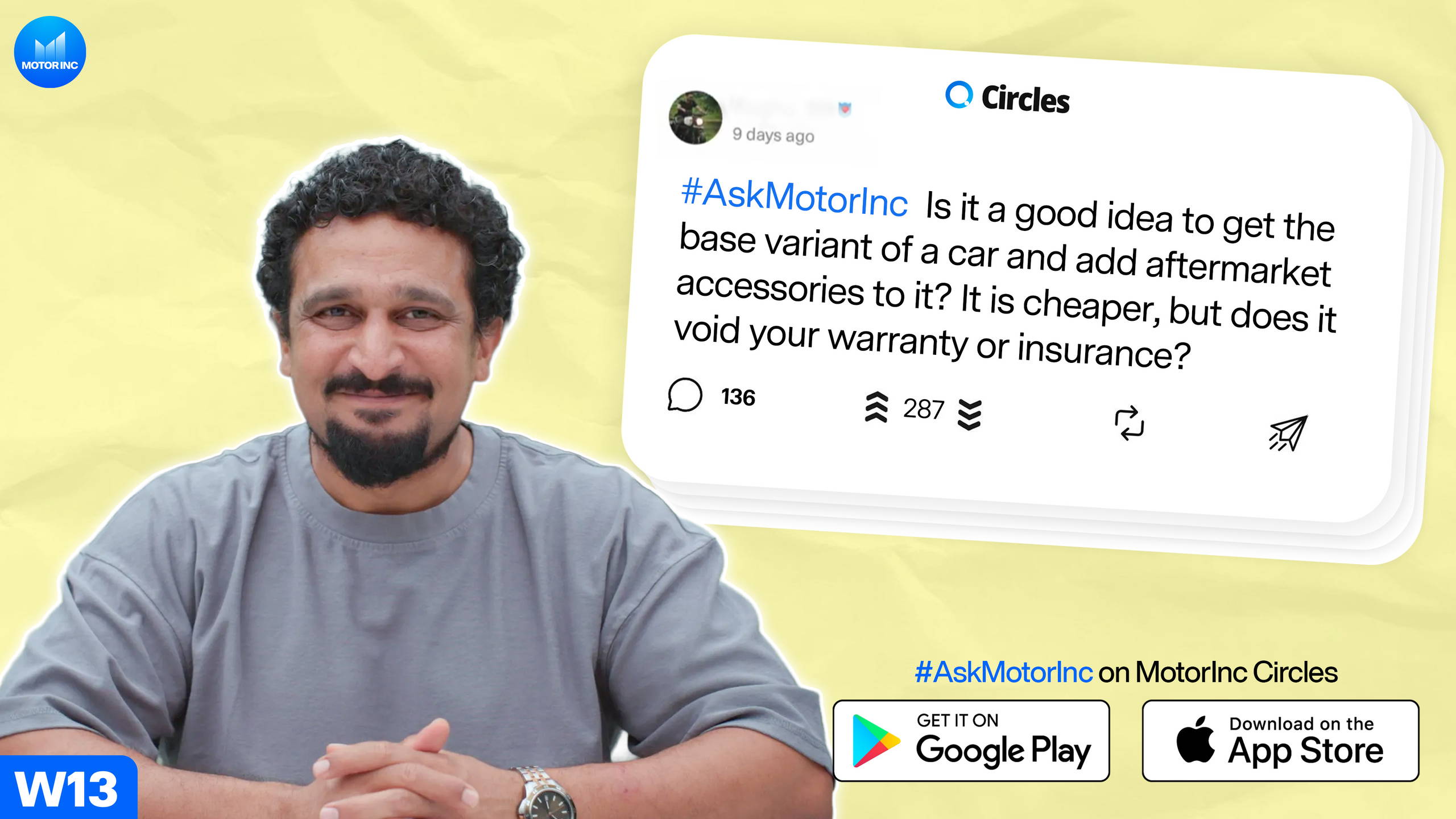 Upsizing Honda City tyres, old vs new 1.2 petrol engines, and more | #AskMotorInc 26W13